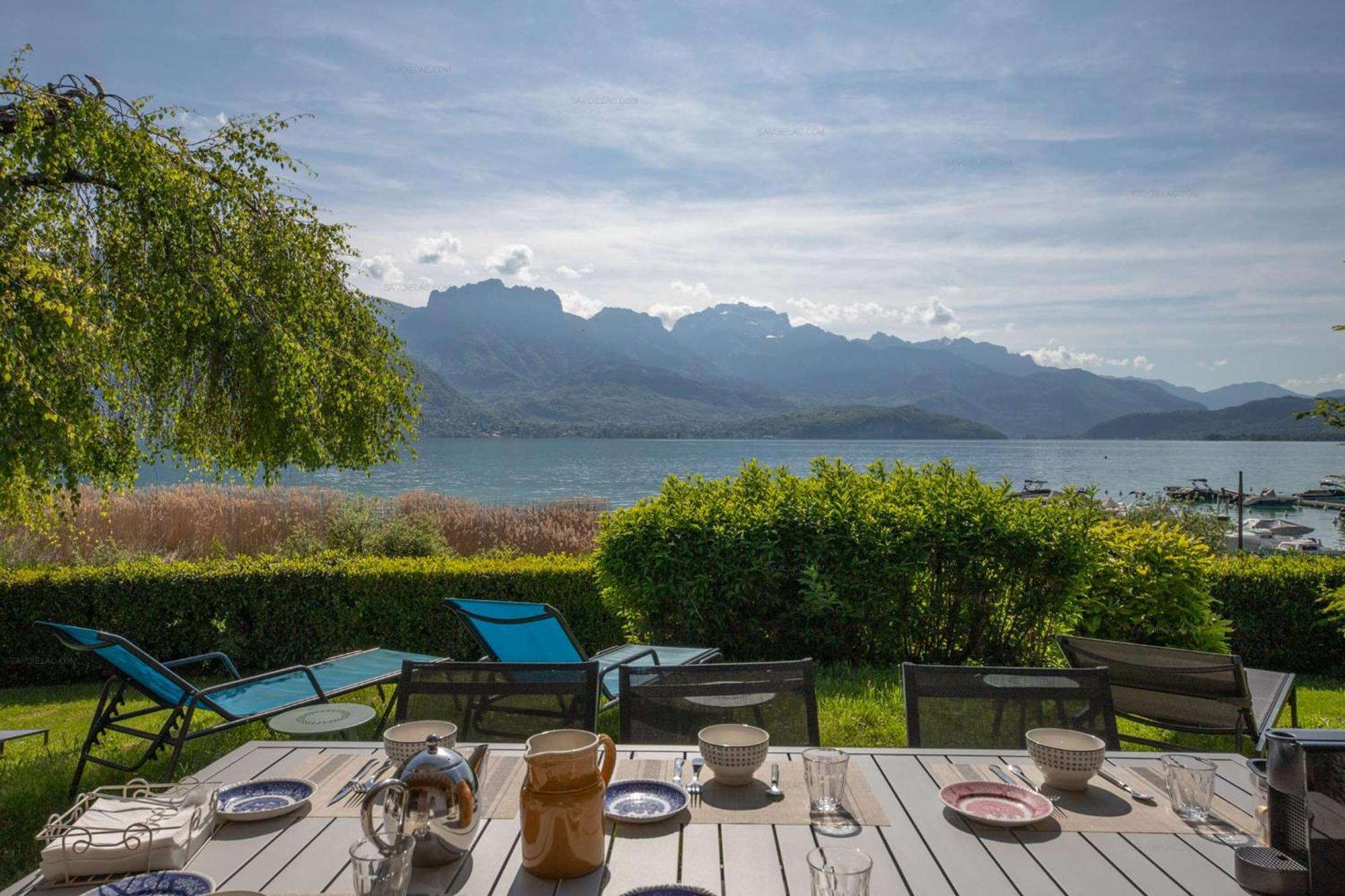 Savoielac - Lac D'Annecy - Sevrier - Bord De Lac : Villa Poisson Rouge 외부 사진