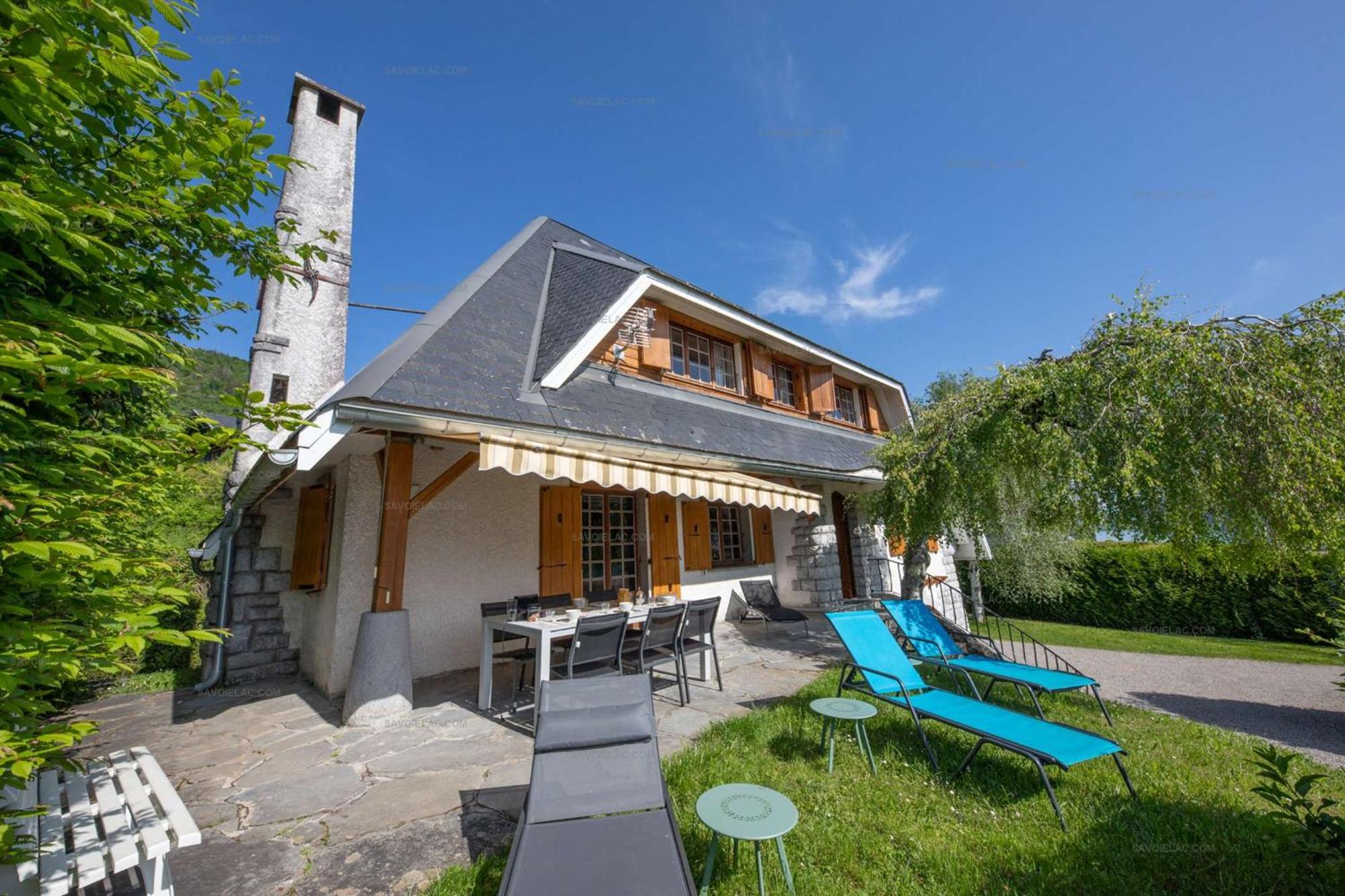 Savoielac - Lac D'Annecy - Sevrier - Bord De Lac : Villa Poisson Rouge 외부 사진