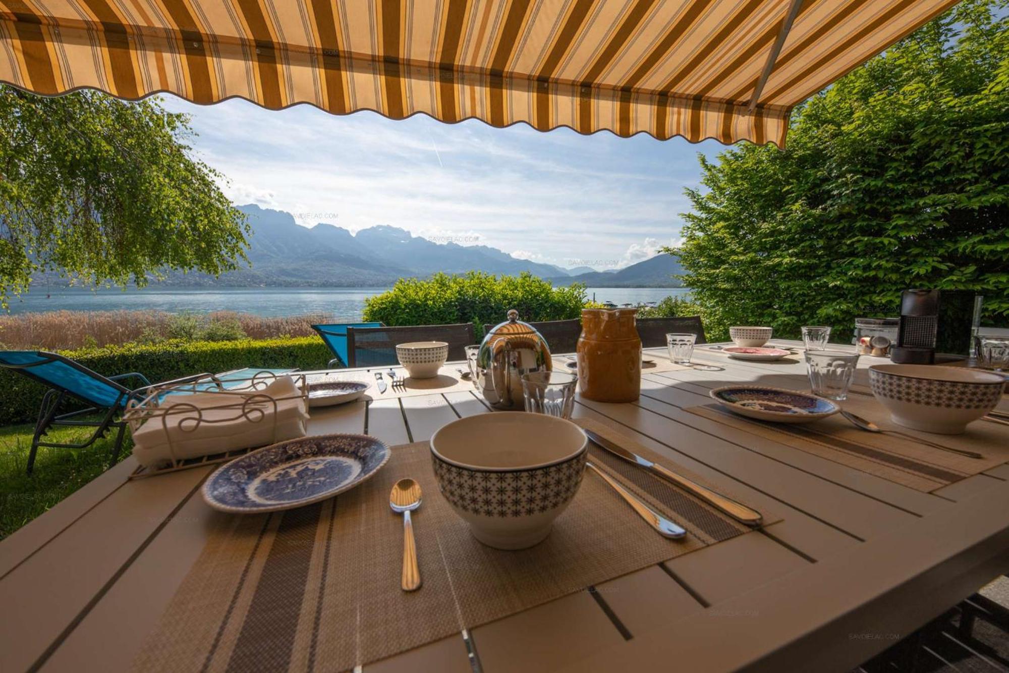 Savoielac - Lac D'Annecy - Sevrier - Bord De Lac : Villa Poisson Rouge 외부 사진